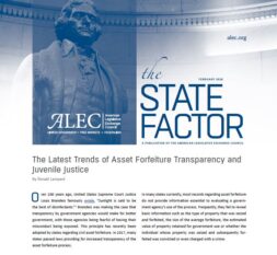 The Latest Trends of Asset Forfeiture Transparency and Juvenile Justice Cover